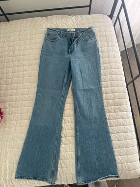 Abercrombie & Fitch Light Blue Flare Jeans